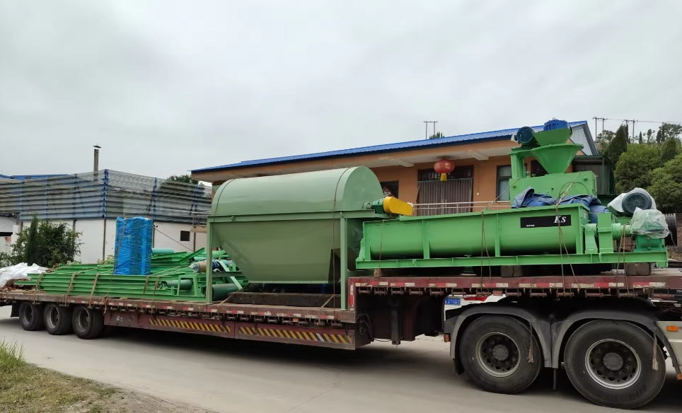 **特殊钢股份有限公司压球机生产线发货